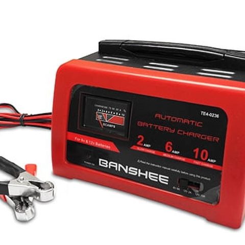 10 Amp 6/12 Volt CAR BATTERY CHARGER MAINTAINER DEEP CYCLE AGM
