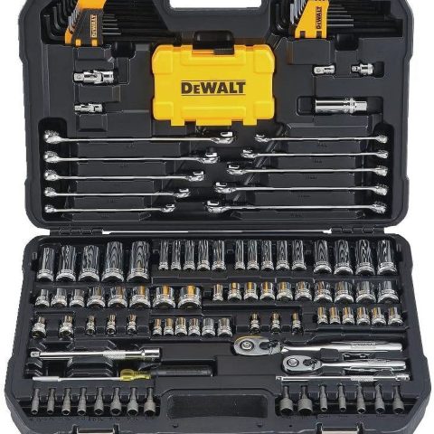 DEWALT Mechanics Tools Kit and Socket Set, 142-Piece, MM (DWMT73802)