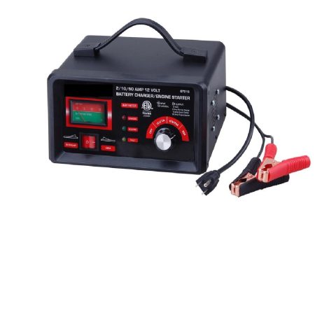 12 Volt Battery Charger Engine Starter 50 Amp 10 Amp 2 Amp Trickle Charger