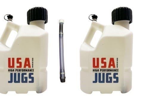 3 Gallon USA High Performance Utility Jugs with hoses
